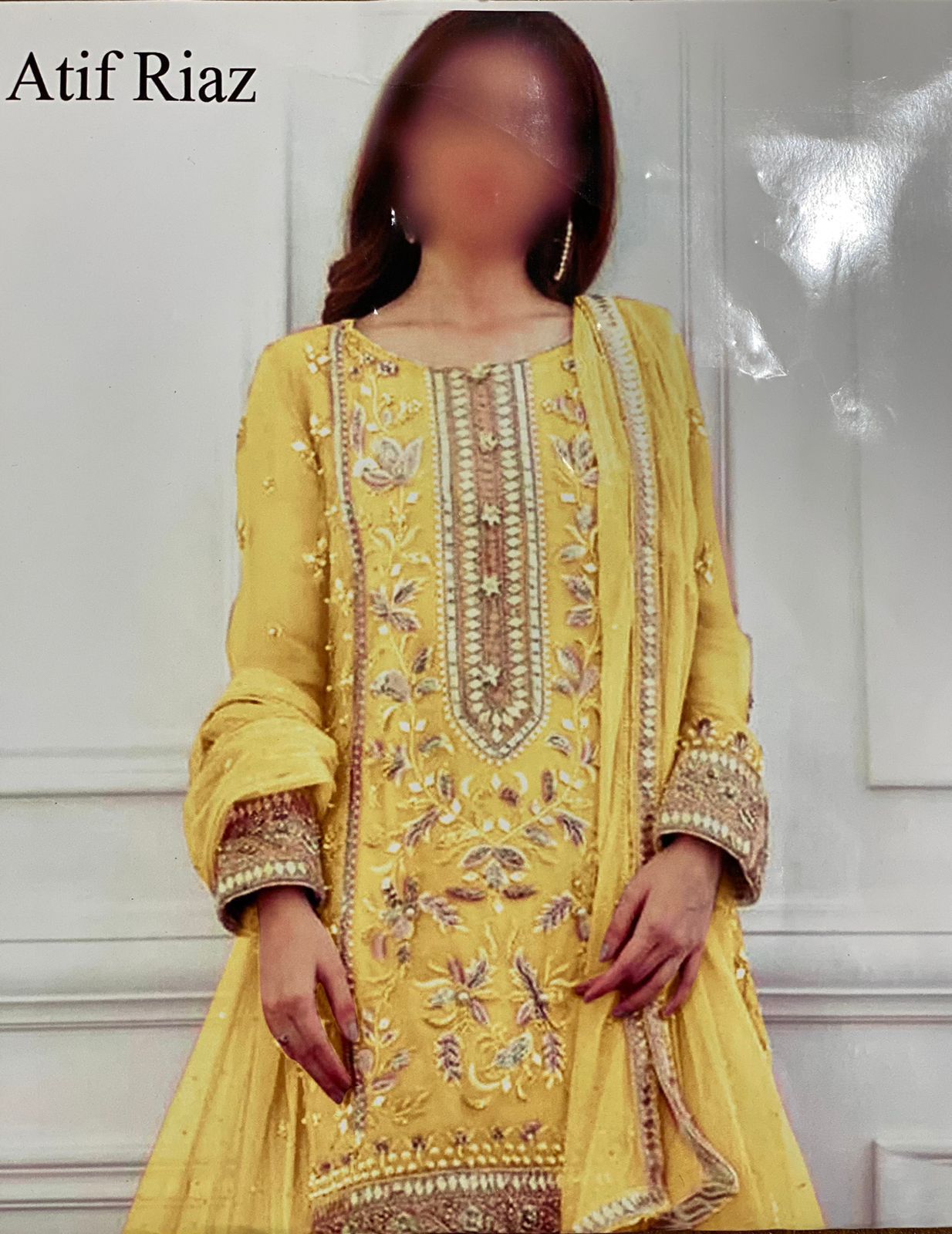 Yellow Masoori Dress