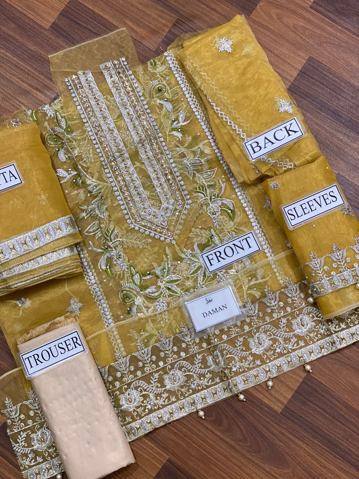 Yellow Masoori Dress