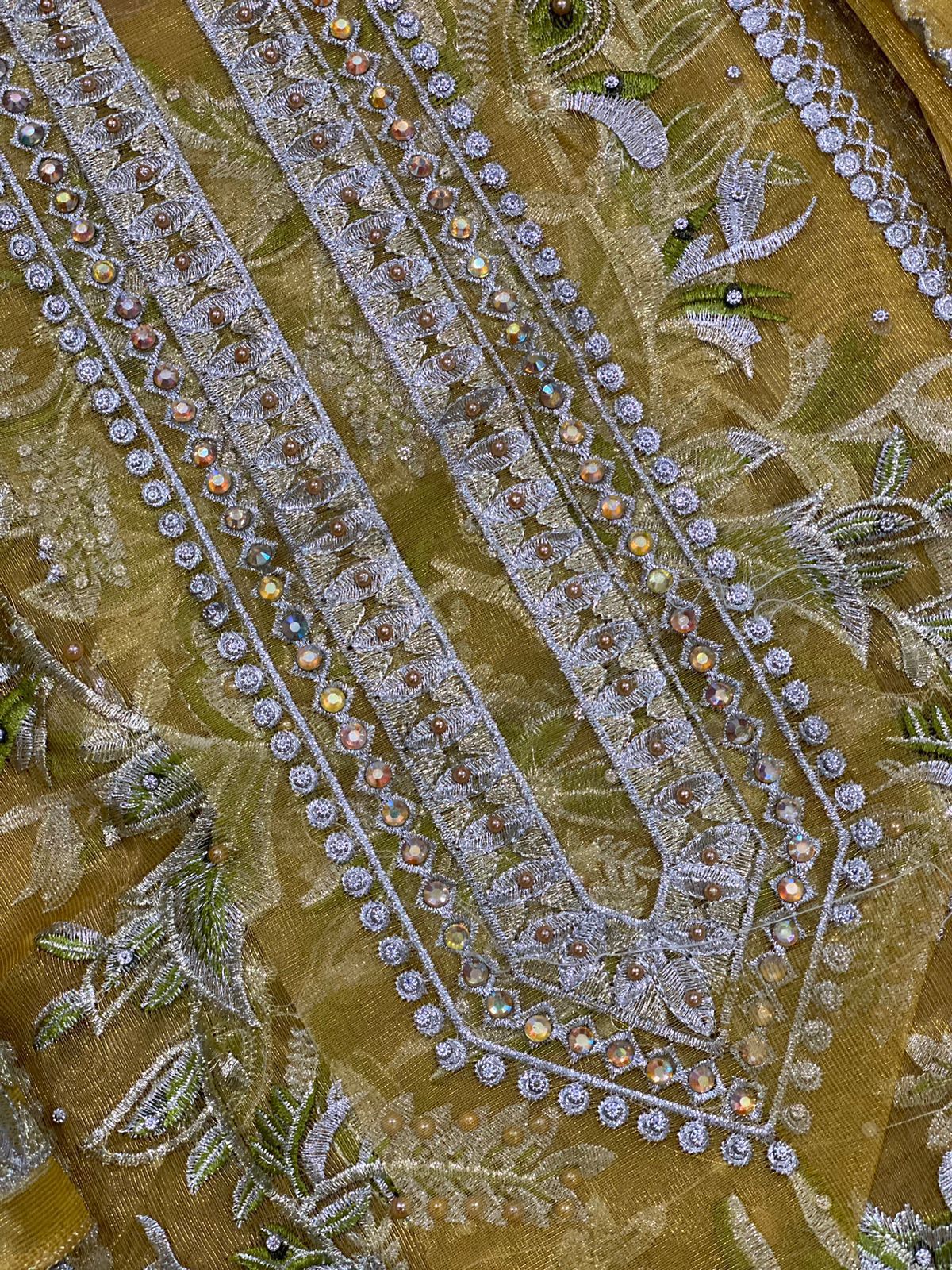 Yellow Masoori Dress