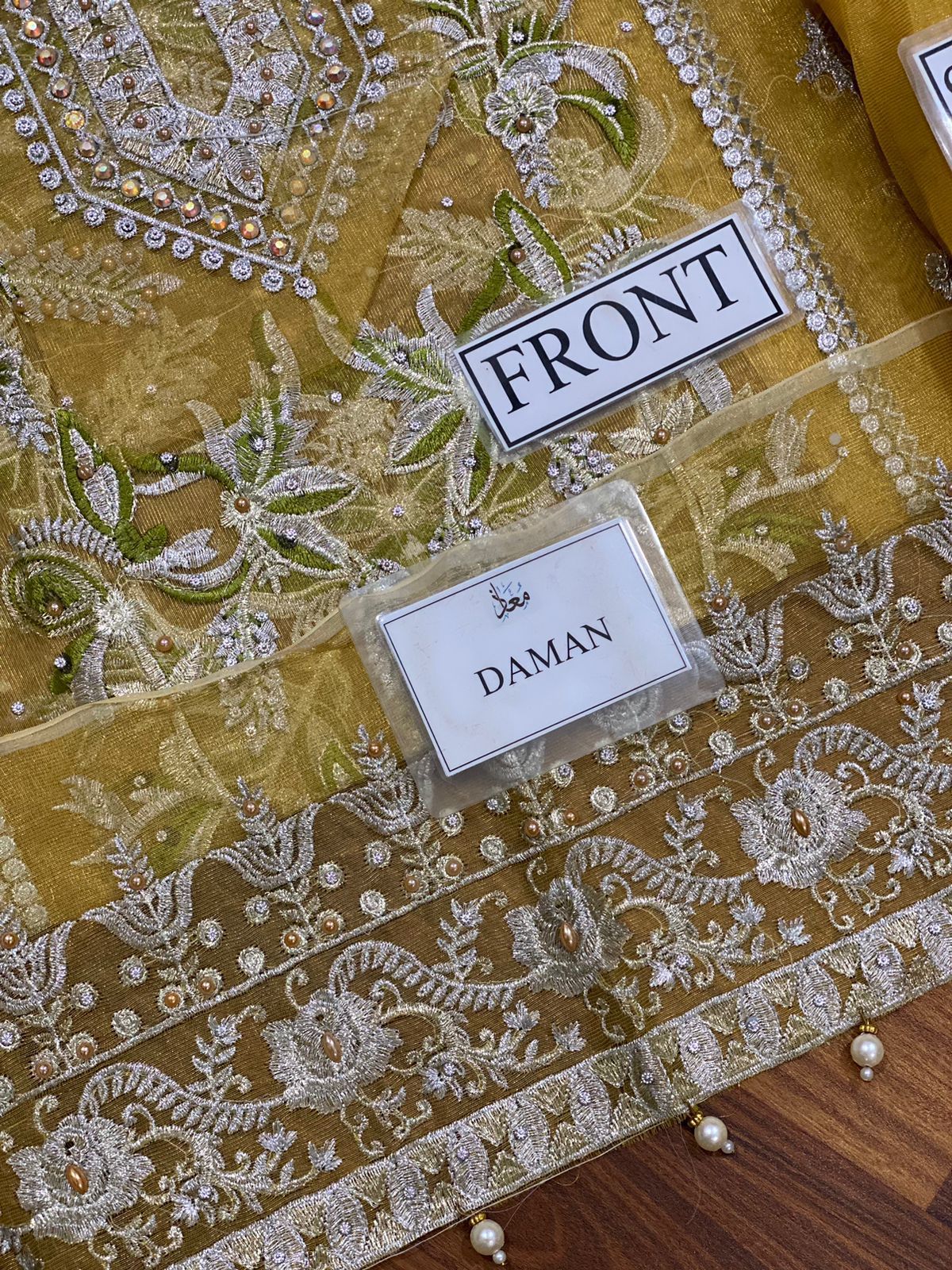 Yellow Masoori Dress
