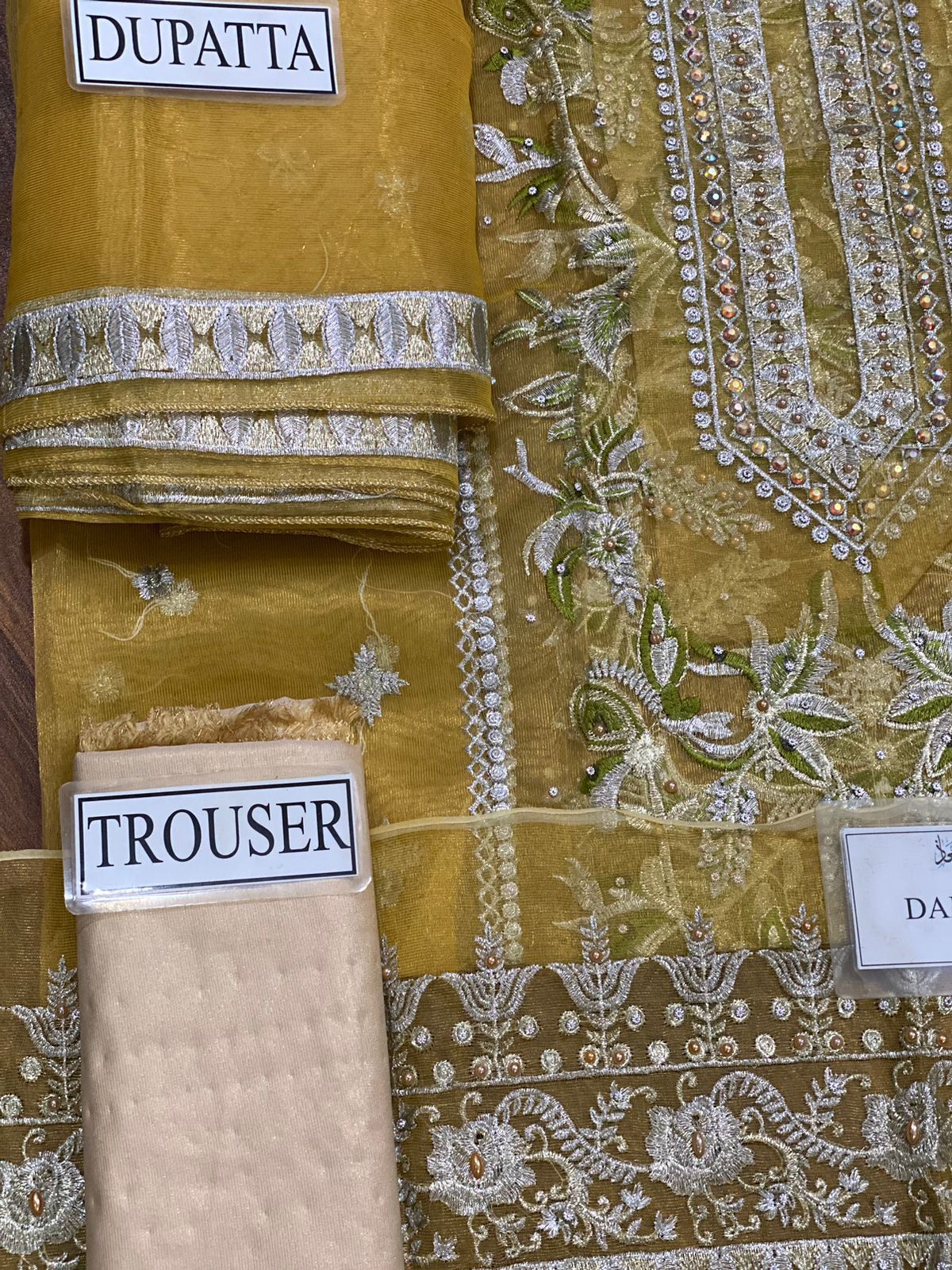 Yellow Masoori Dress