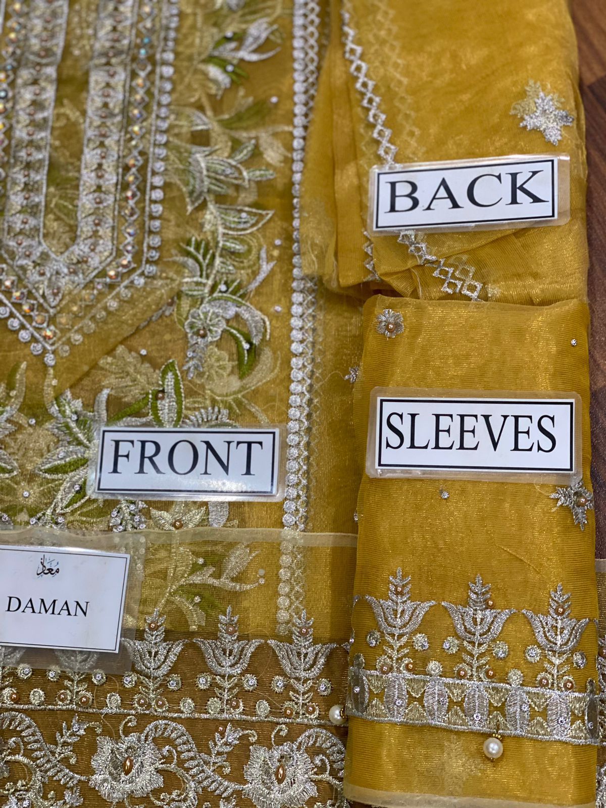 Yellow Masoori Dress