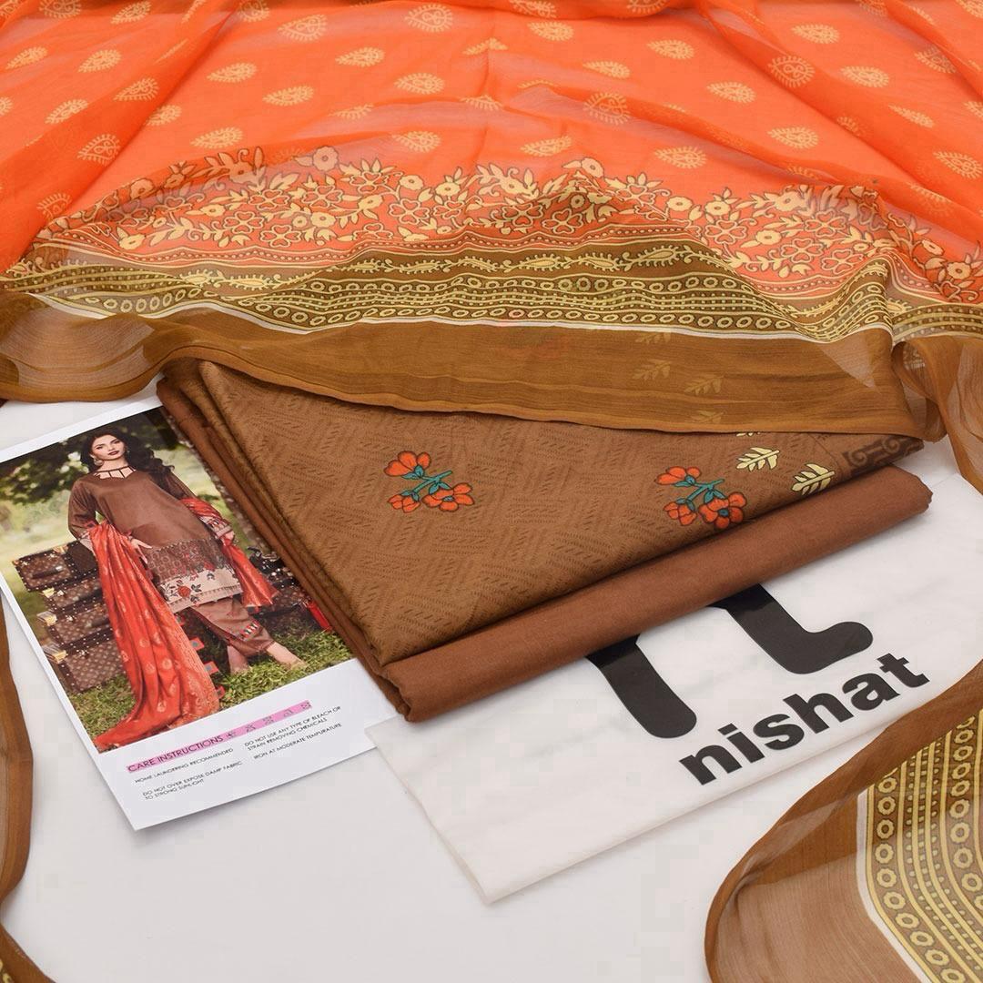 Nishat – Premium Printed Lawn 3-Piece Suit