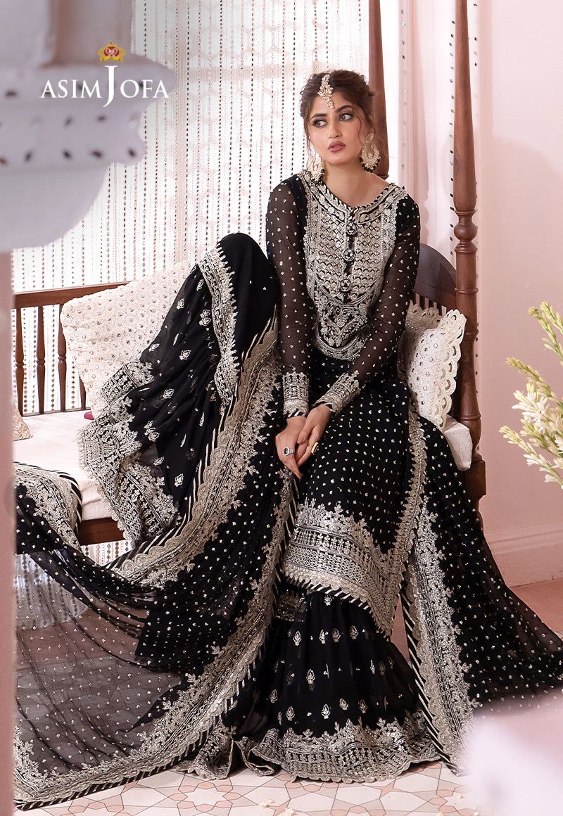 Asim Jofa Inspired–Fancy Chiffon