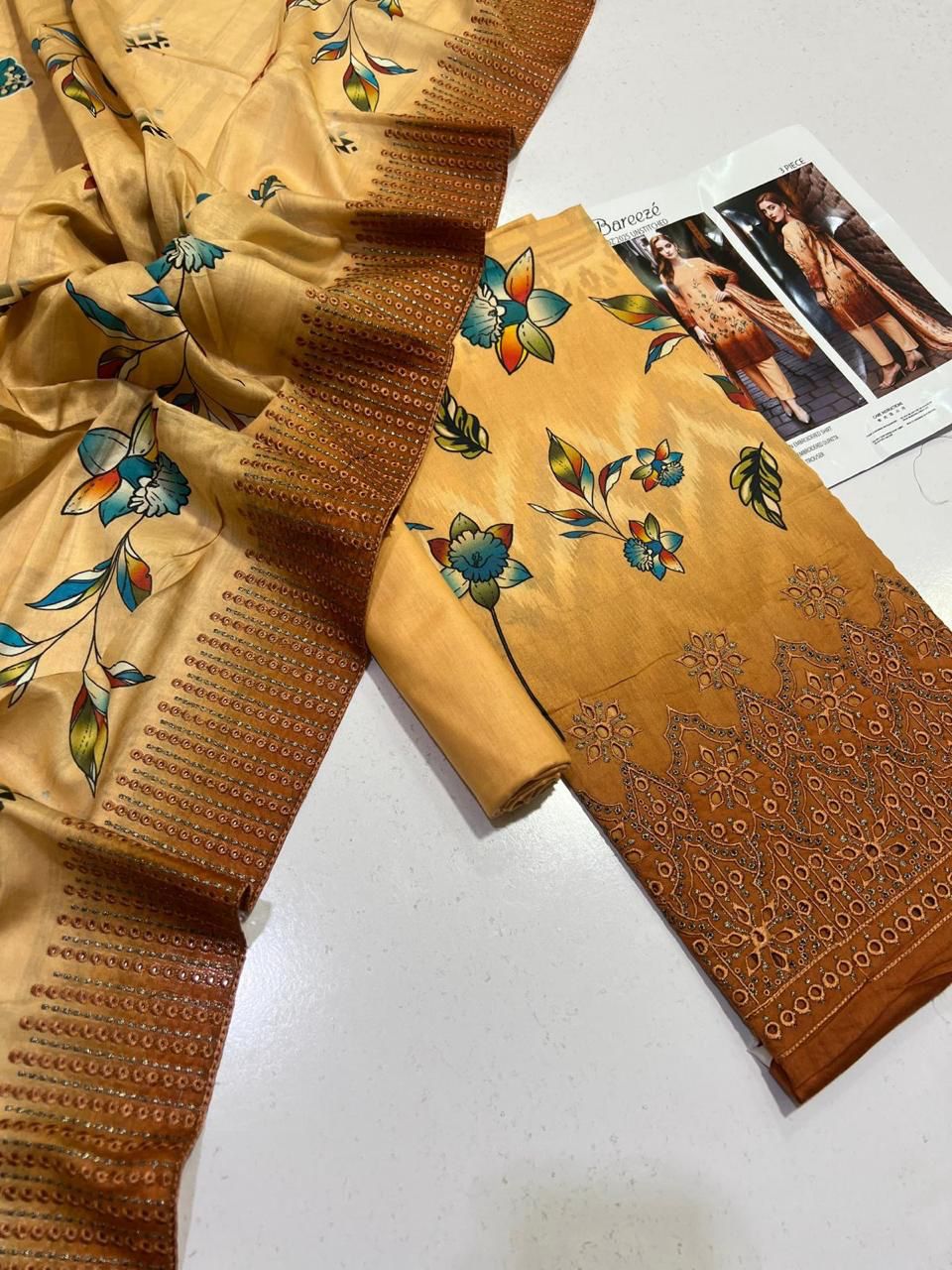 Summer Breeze Lawn Suit