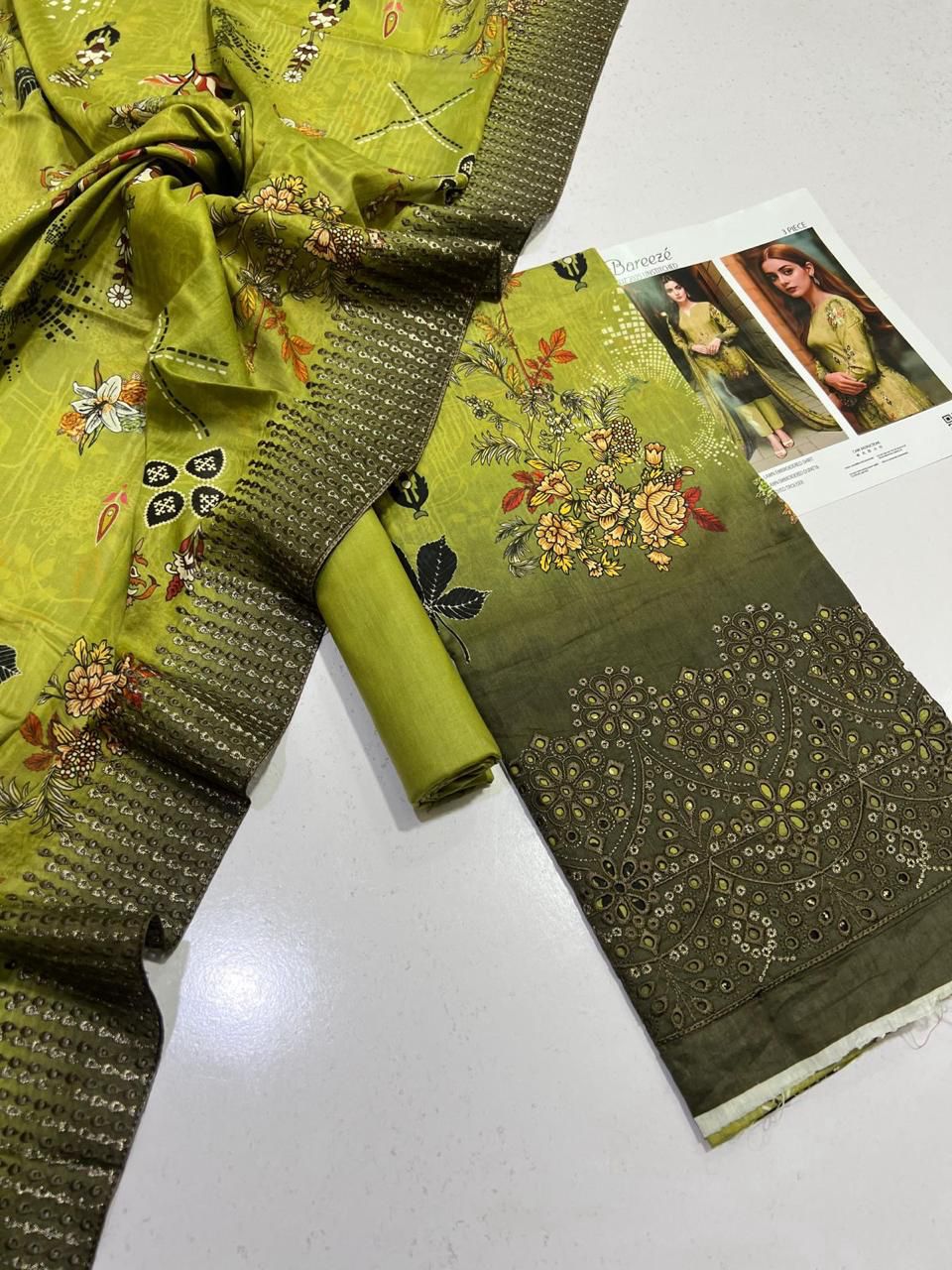 Summer Breeze Lawn Suit
