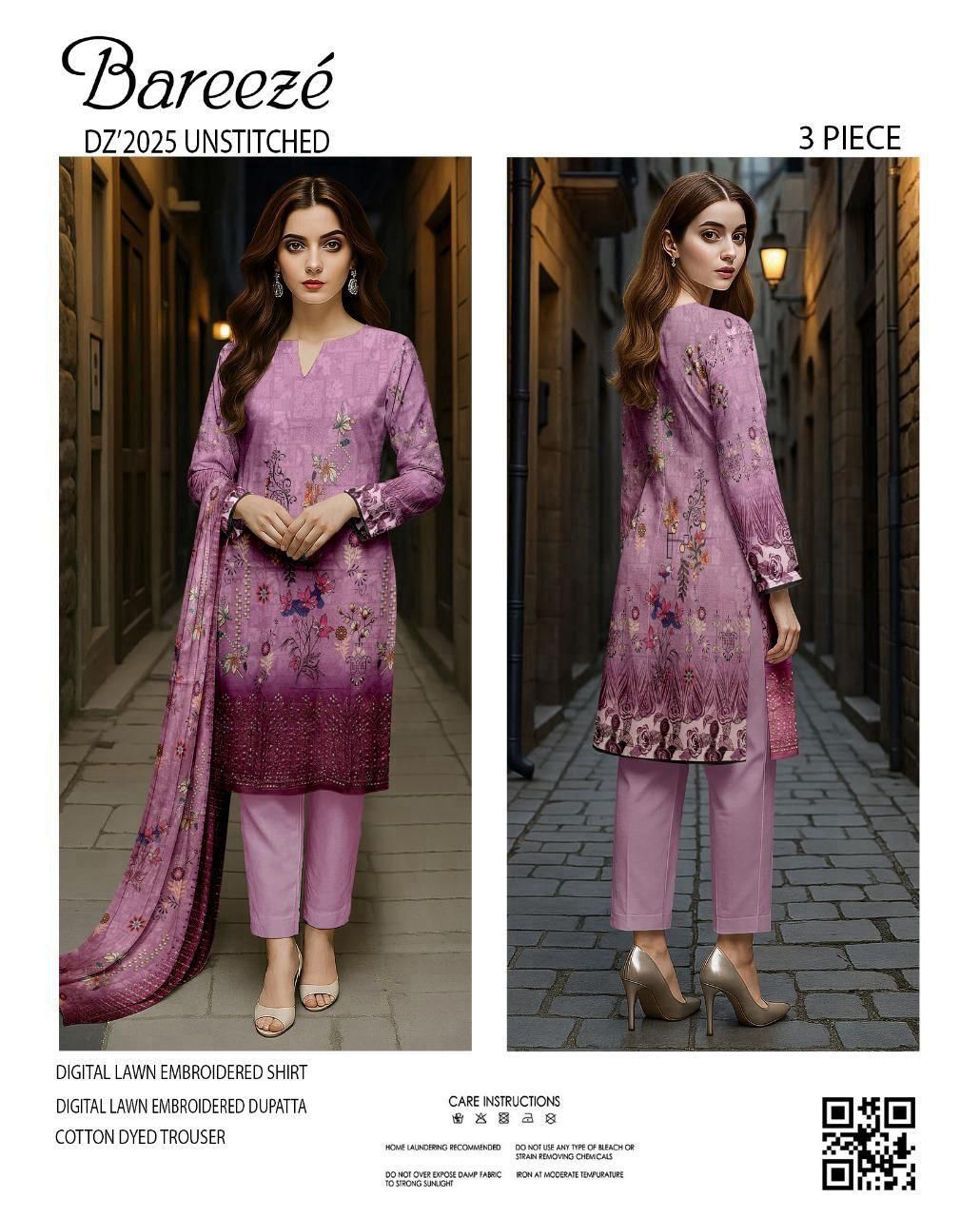 Summer Breeze Lawn Suit