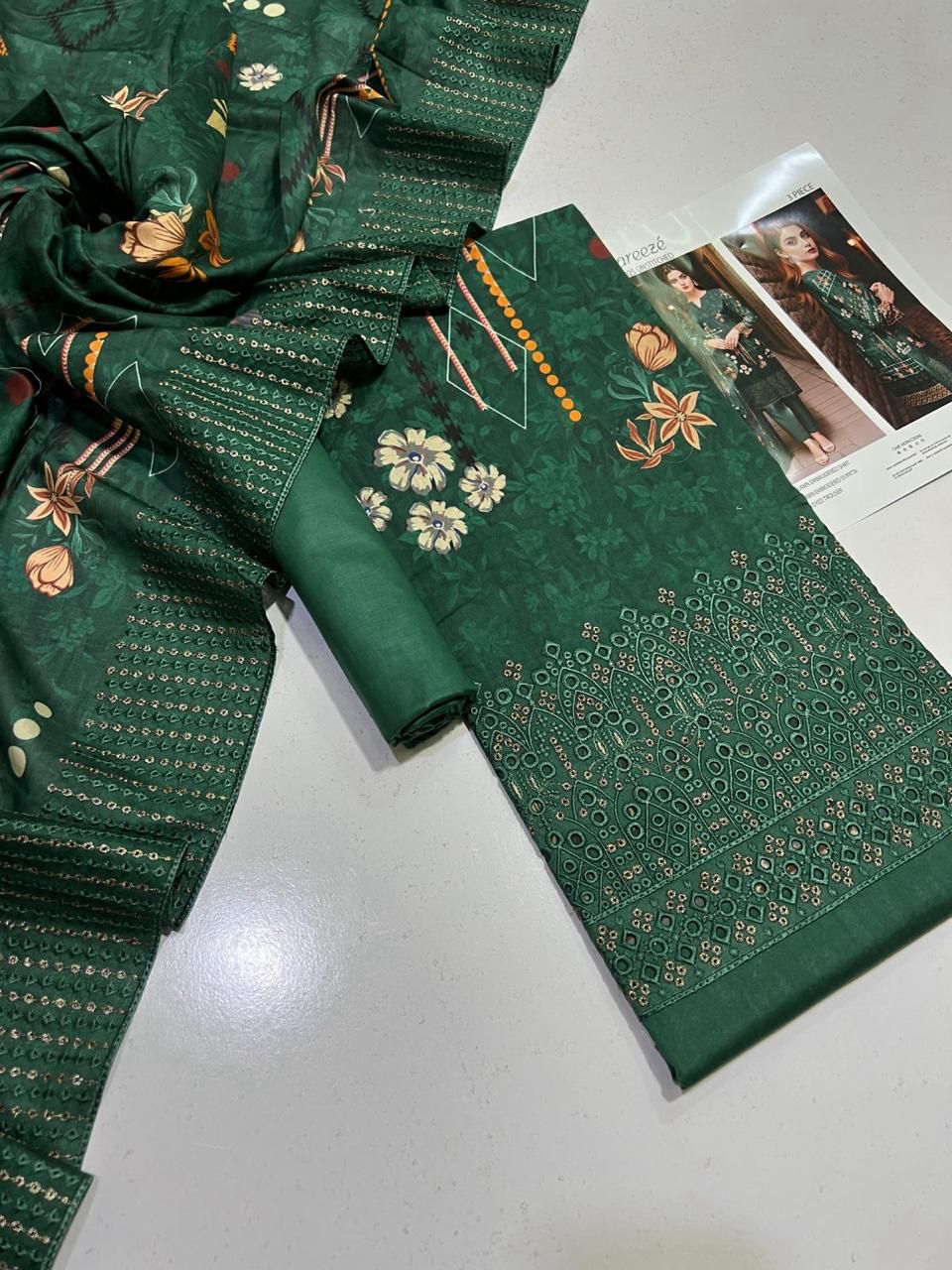 Summer Breeze Lawn Suit