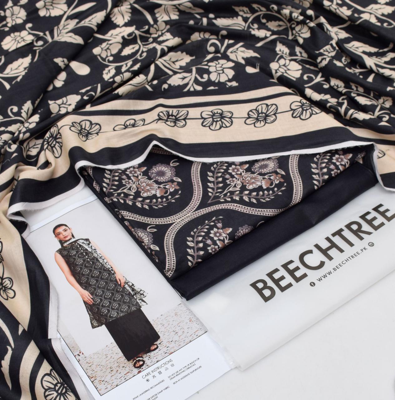 Beechtree 3-Piece Printed Lawn Suit