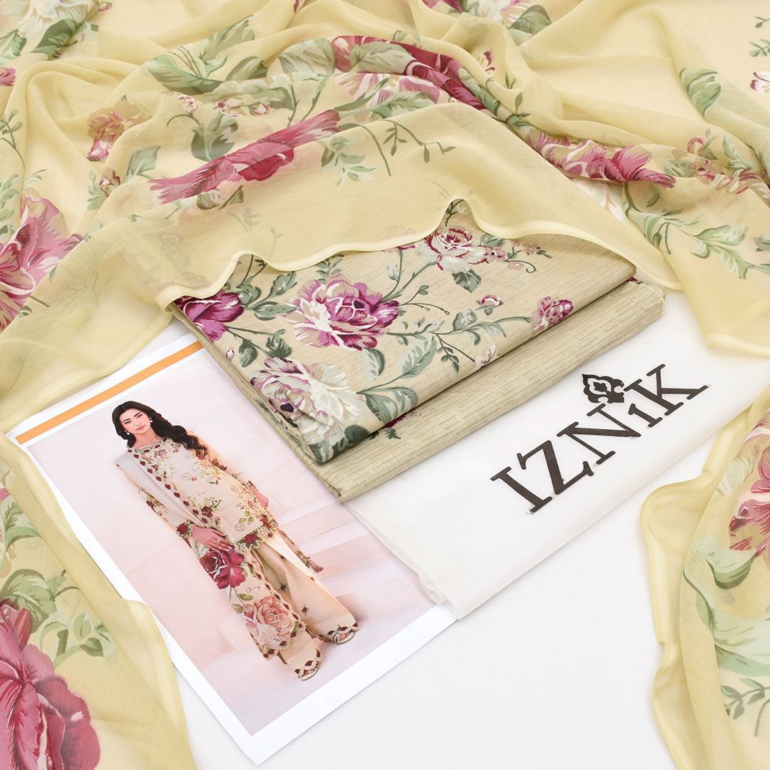 Iznik-Inspired Lawn Suit
