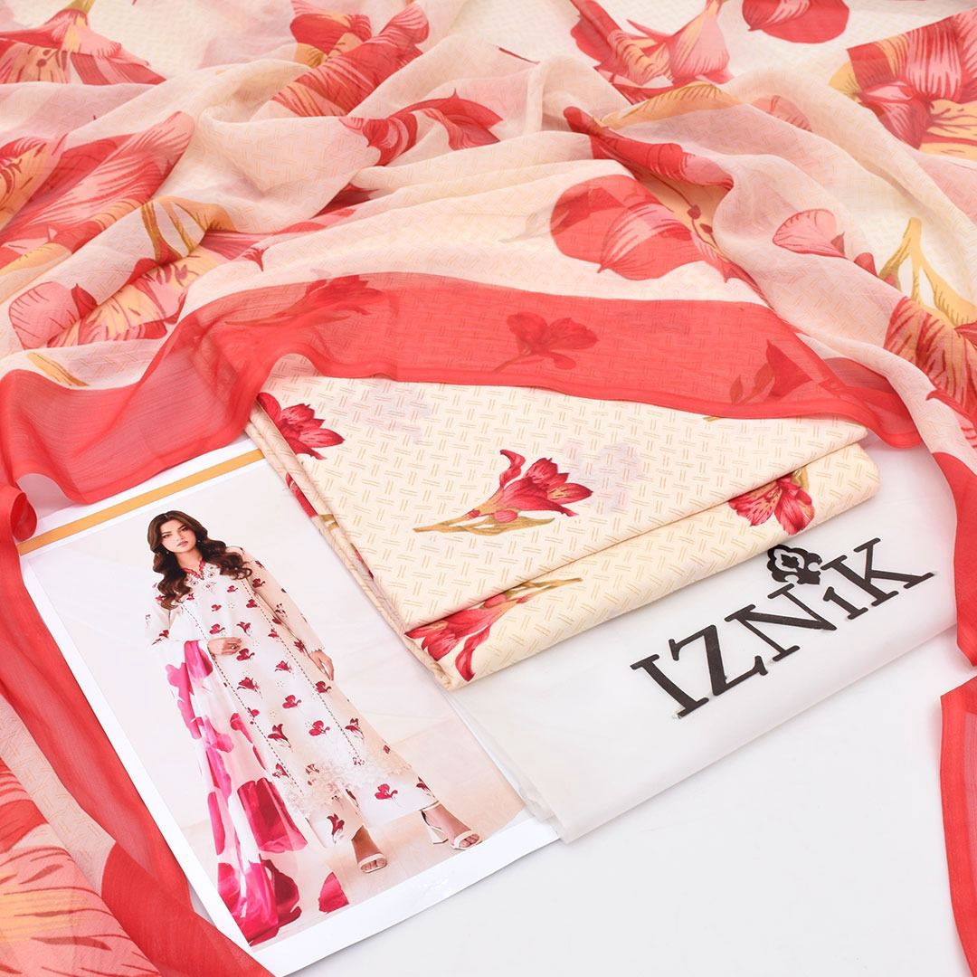 Iznik-Inspired Lawn Suit