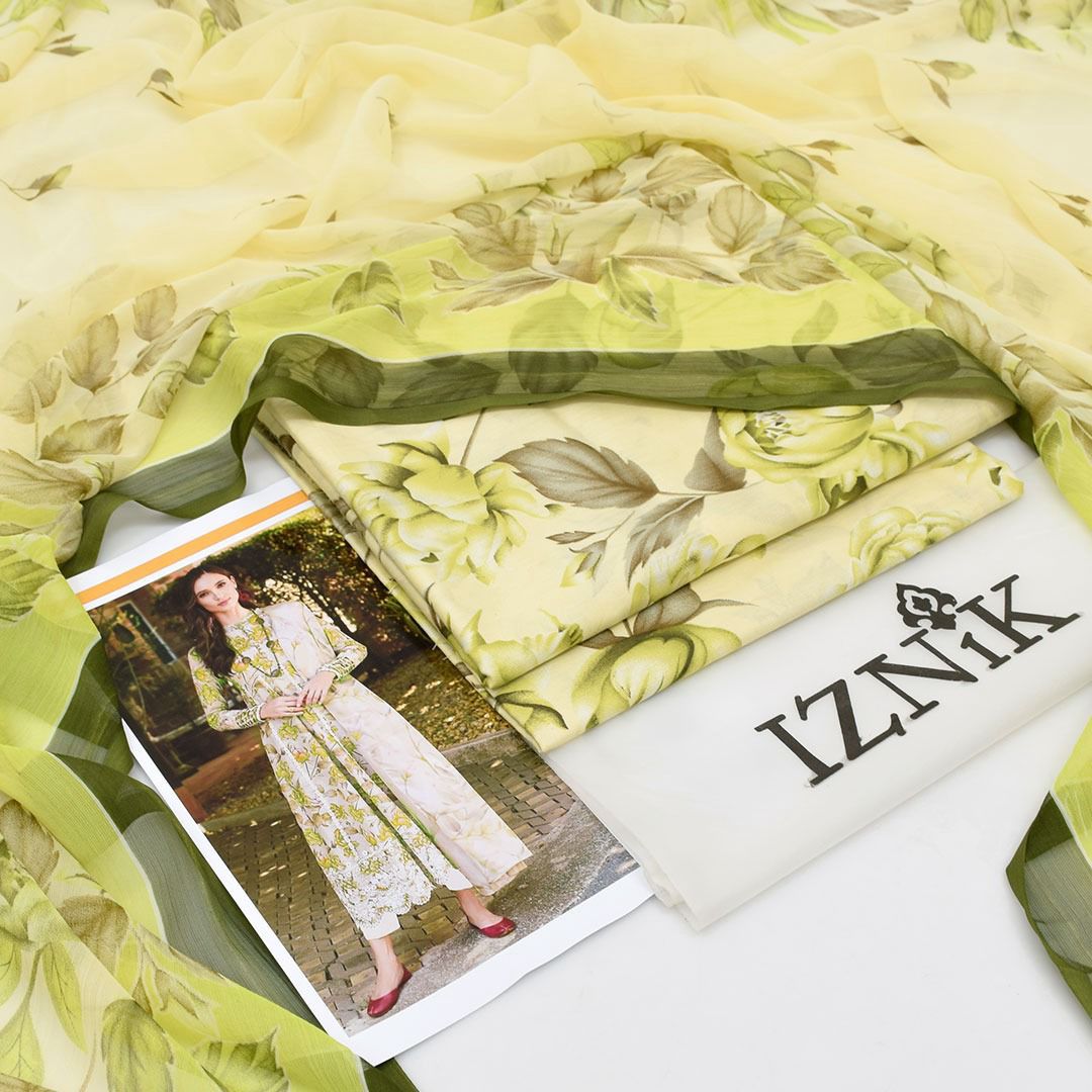 Iznik-Inspired Lawn Suit