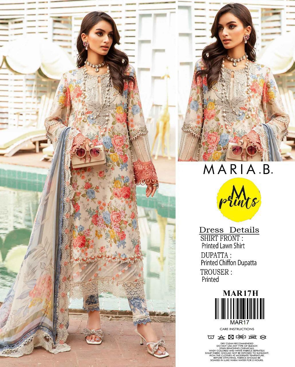 Maria.B-Inspired Lawn Suit