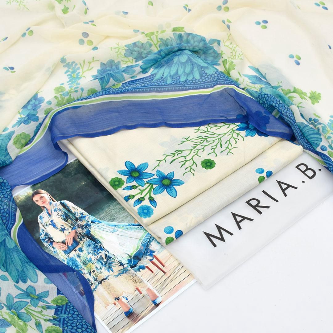 Maria.B-Inspired Lawn Suit