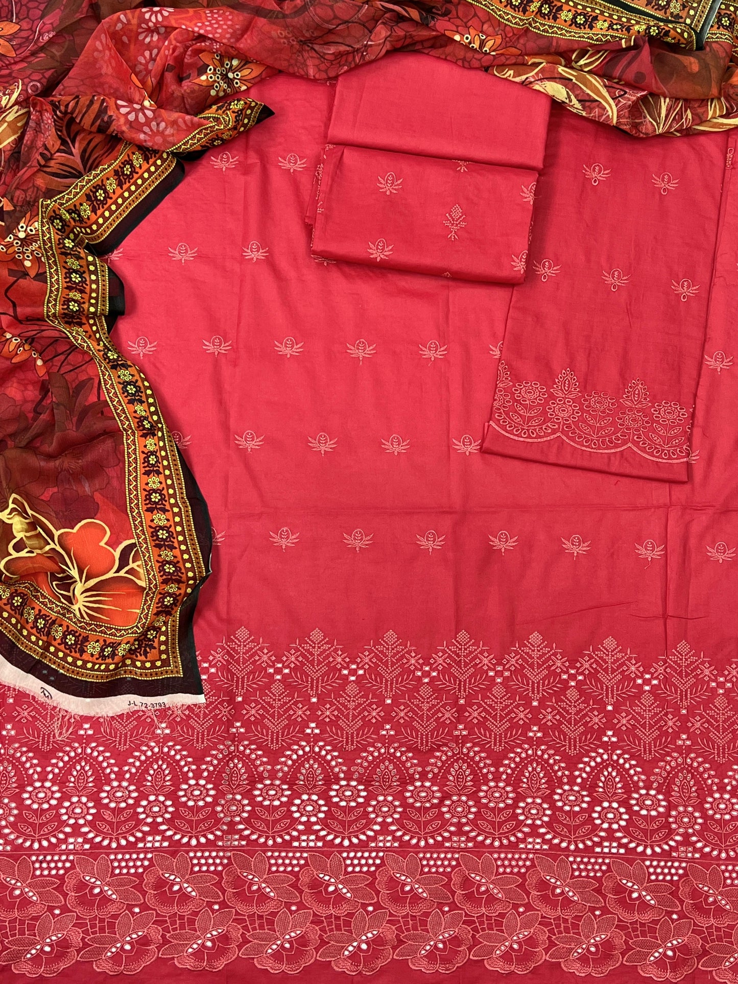 Maria B Inspired – Embroidered 3-Piece Suit
