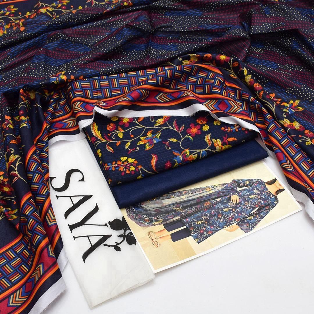 Saya Tana Dora – Lawn Suit (Unstitched)