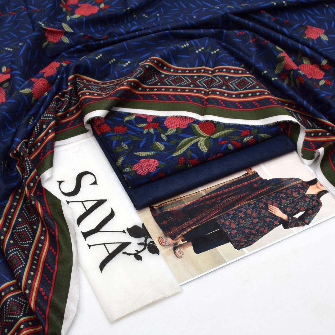 Saya Tana Dora – Lawn Suit (Unstitched)