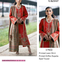 Nishat – Premium Printed Lawn 3-Piece Suit
