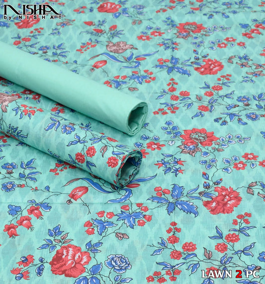 Nishat-Inspired 2-Piece Lawn Suit