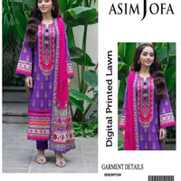 Asim Jofa-Inspired 3-Piece Printed Lawn Suit