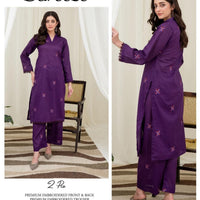 Bareeze Inspired 2PC Lawn Suit – Embroidered Elegance