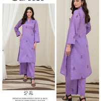Bareeze Inspired 2PC Lawn Suit – Embroidered Elegance