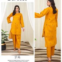 Bareeze Inspired 2PC Lawn Suit – Embroidered Elegance