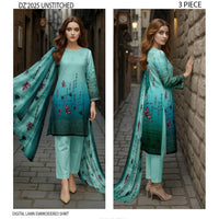 Summer Breeze Lawn Suit