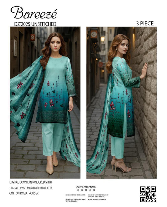 Summer Breeze Lawn Suit