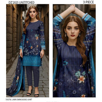 Summer Breeze Lawn Suit