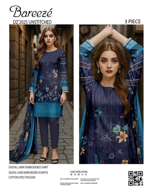 Summer Breeze Lawn Suit