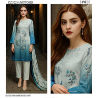 Summer Breeze Lawn Suit
