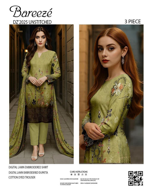 Summer Breeze Lawn Suit