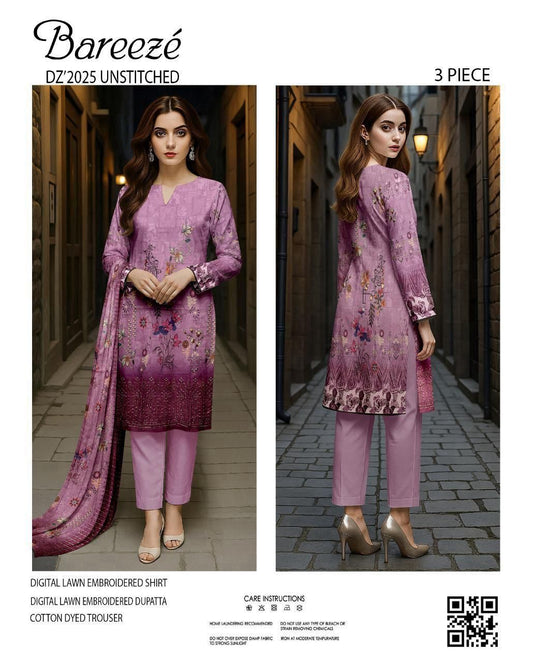 Summer Breeze Lawn Suit