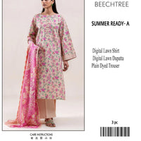 Beechtree 3-Piece Printed Lawn Suit