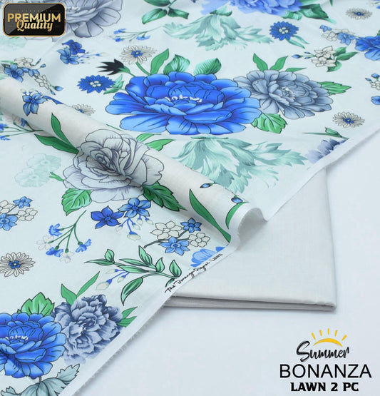 Bonanza Inspired 2-Piece Lawn Suit