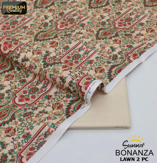 Bonanza Inspired 2-Piece Lawn Suit