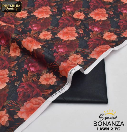 Bonanza Inspired 2-Piece Lawn Suit