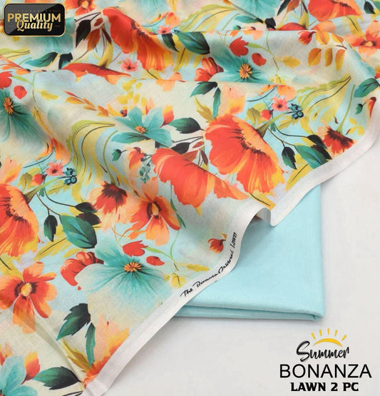 Bonanza Inspired 2-Piece Lawn Suit