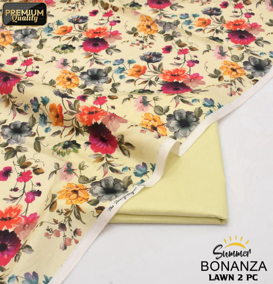 Bonanza Inspired 2-Piece Lawn Suit