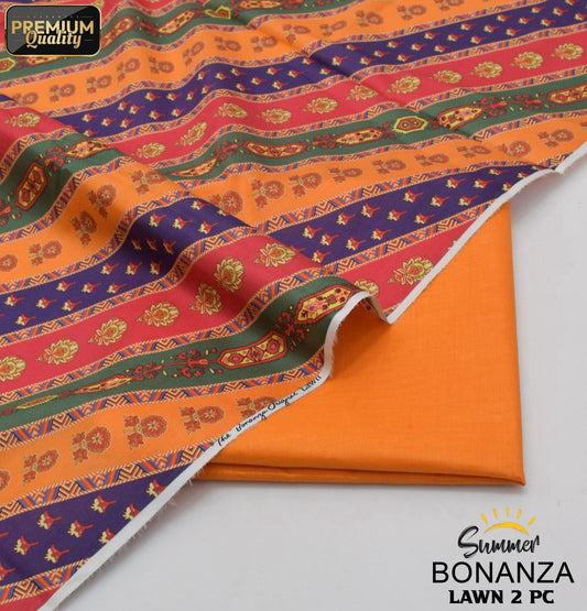 Bonanza Inspired 2-Piece Lawn Suit