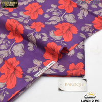 Baroque-Inspired 2-Piece Digital Printed Lawn Suit