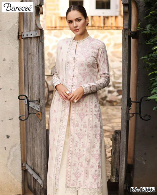 Breeze Inspired 3-Piece Embroidered Lawn Suit