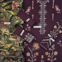 Emaan Zara Inspired 3-Piece Embroidered Lawn Suit