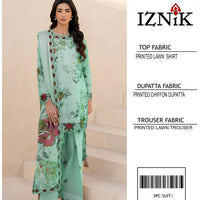Iznik-Inspired Lawn Suit