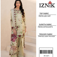 Iznik-Inspired Lawn Suit