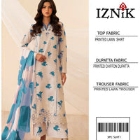 Iznik-Inspired Lawn Suit