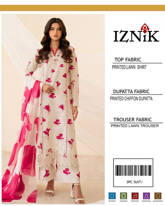 Iznik-Inspired Lawn Suit