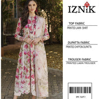 Iznik-Inspired Lawn Suit