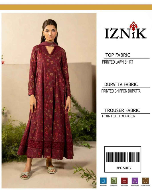 Iznik Premium Lawn Suit